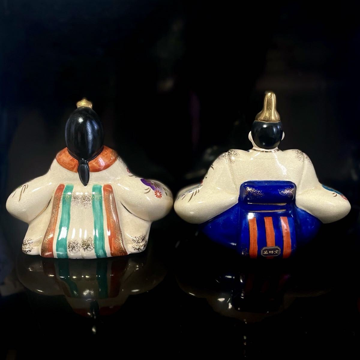 薬師窯　光堂作　雛人形　 お雛様 ひな人形 伝統工芸品 置物 日本人形 土人形　郷土玩具_画像2