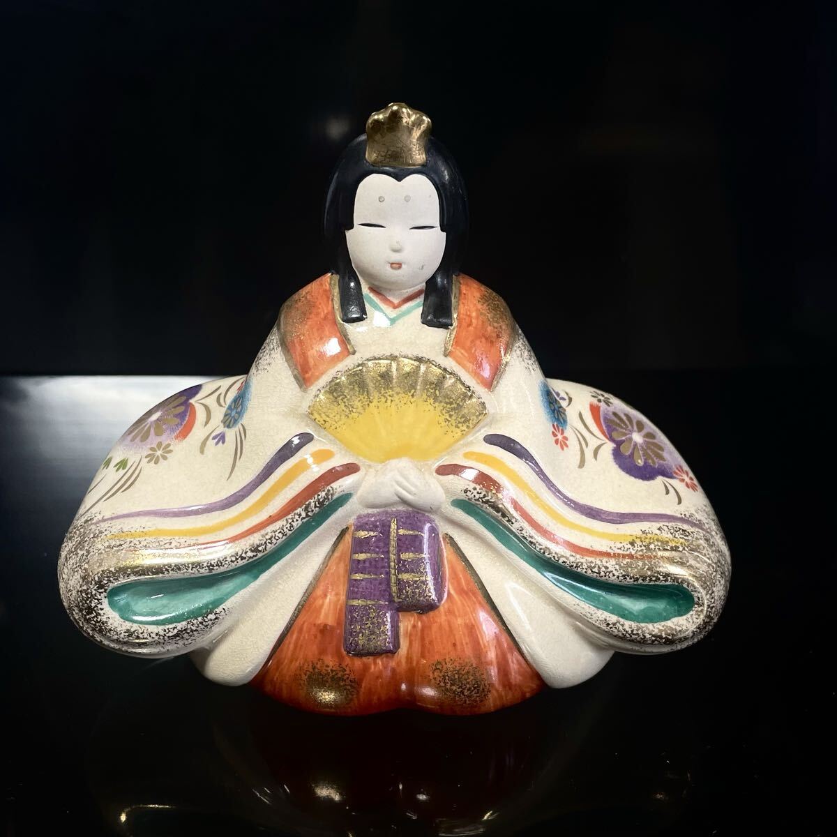 薬師窯　光堂作　雛人形　 お雛様 ひな人形 伝統工芸品 置物 日本人形 土人形　郷土玩具_画像3