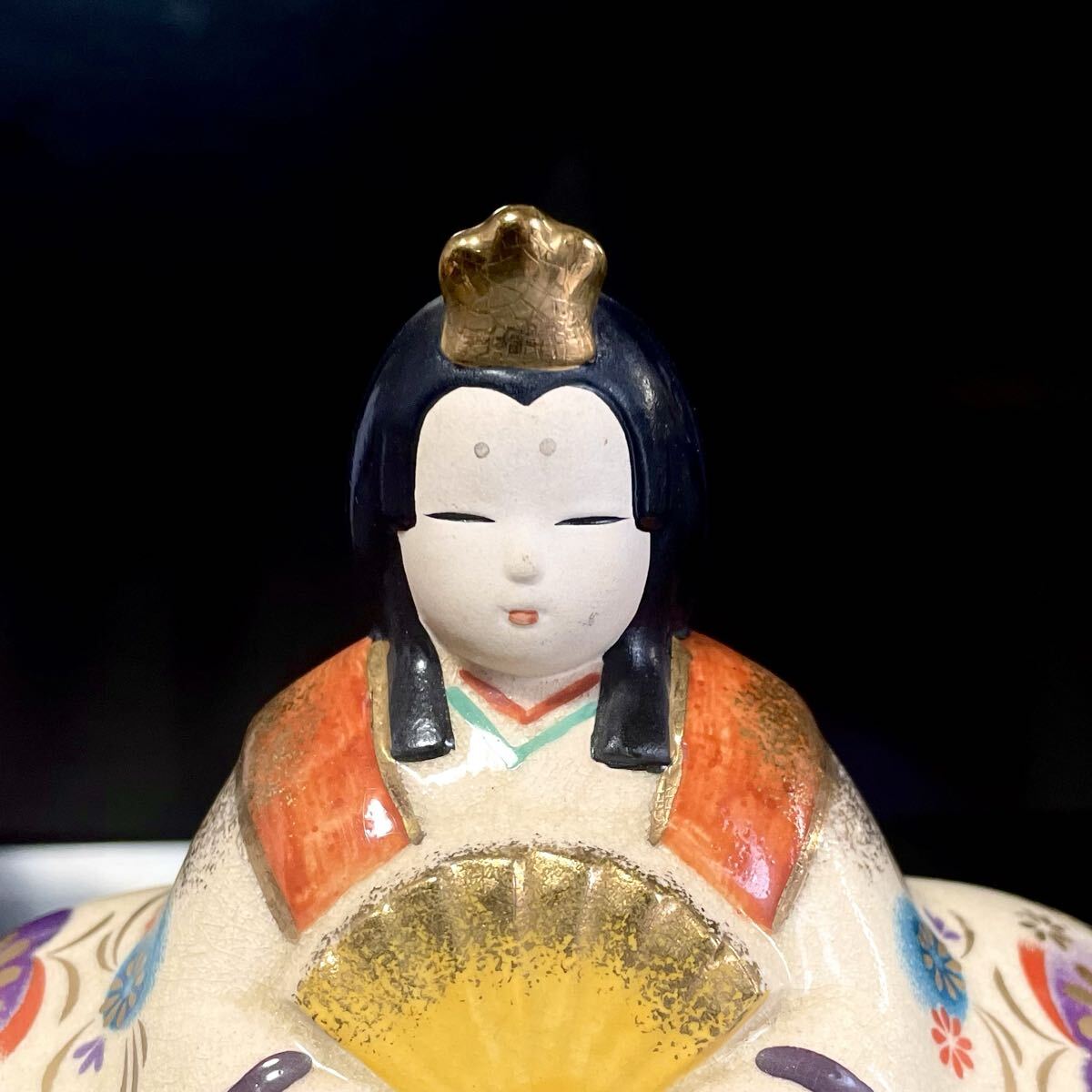 薬師窯　光堂作　雛人形　 お雛様 ひな人形 伝統工芸品 置物 日本人形 土人形　郷土玩具_画像4