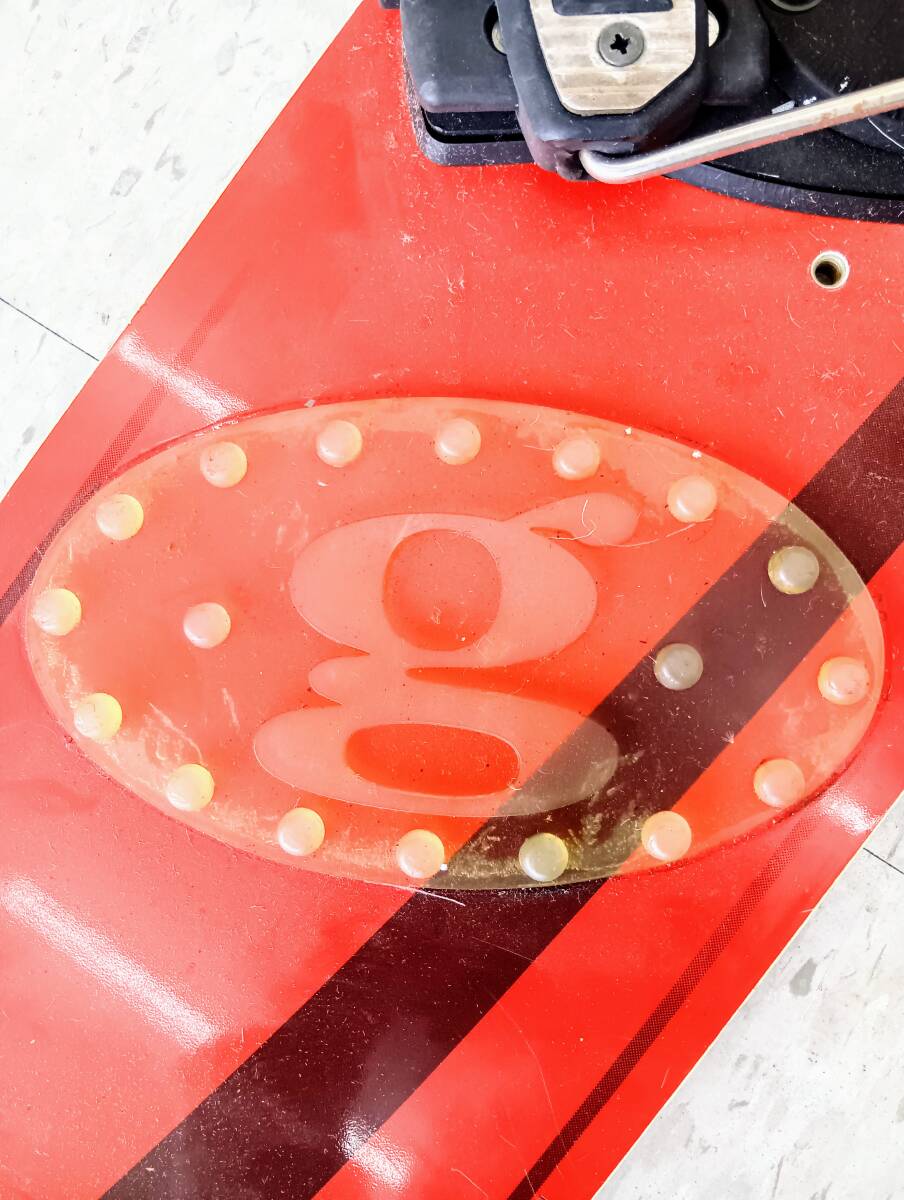 HOT LOGICAL アルペン用スノーボード 150cm ビンディング付き_画像6