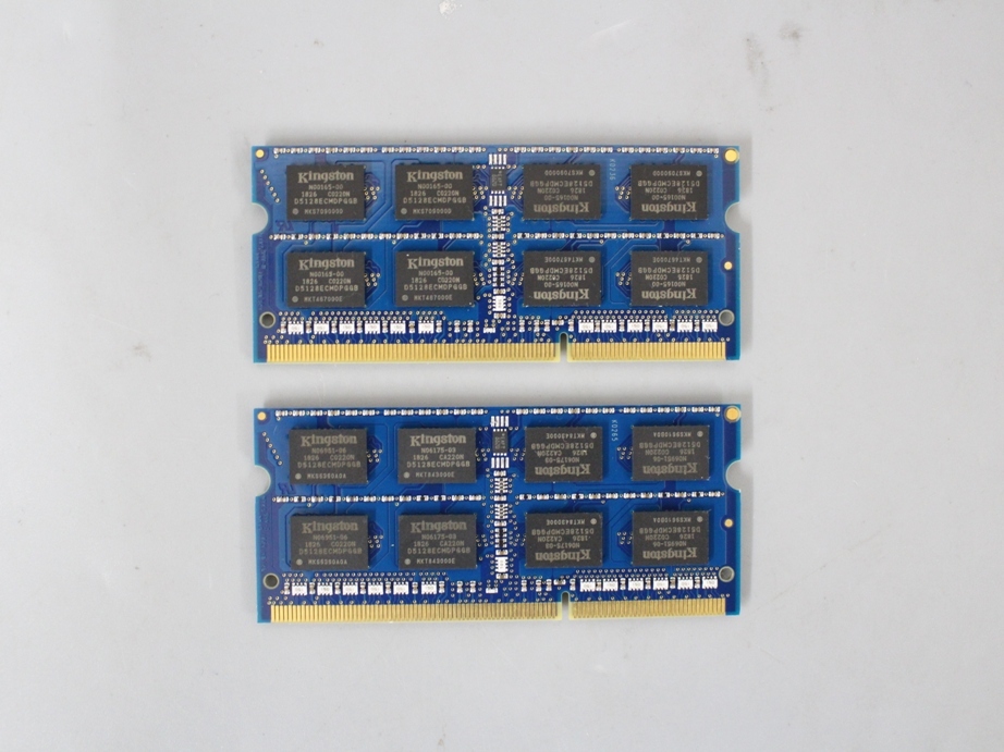 ●即決 Kingston■2R×8 PC3L-12800S★ノートブック用メモリ 8GB×2枚 動作確認済み 送料無料_画像2