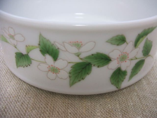 香蘭社（山吹）蓋物　未使用_画像4