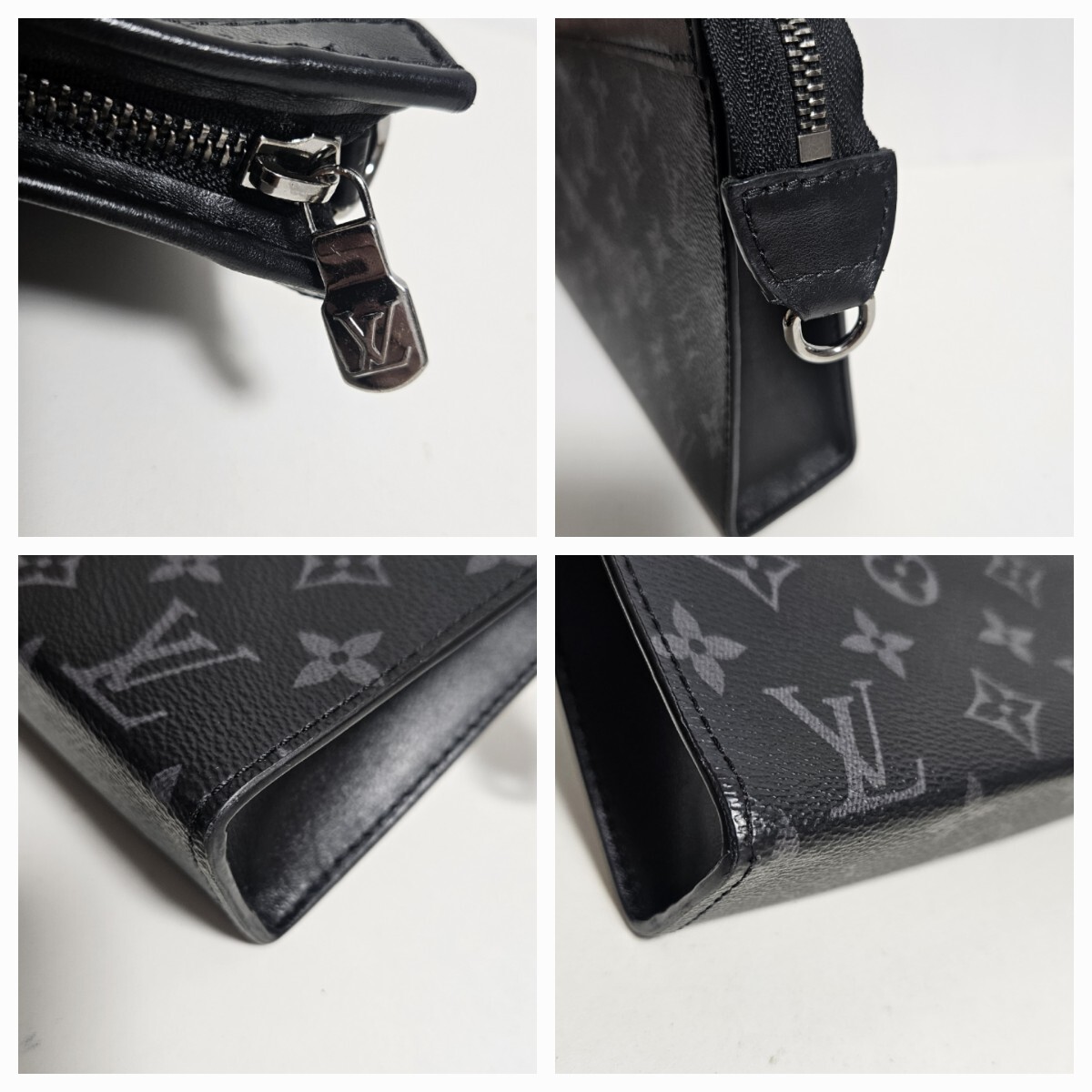 ルイヴィトン モノグラム エクリプス ガストン ウエアラブルウォレット M81124 ショルダーバッグ クラッチバッグ 正規_画像6