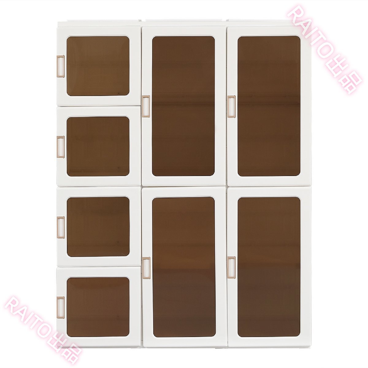 [ на следующий день отправка ][ ширина 104* высота 136cm чай цвет прозрачный дверь ] гардероб шкаф цельный складной место хранения дверь имеется европейская одежда Dance вешалка простой сборка 