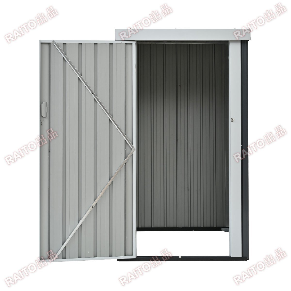 [ на следующий день отправка ] место хранения наружный steel склад дверь вне шкаф предмет класть модный большой . ржавчина веранда водонепроницаемый дверь . дверь стальной шкаф блокировка имеется hw0160