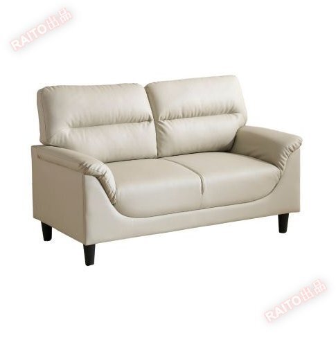 【翌日発送】ソファ 二人掛け カウチ PUレザー モダン シンプル ソファー2P おしゃれ 座面肘掛け一体型 圧力分散 高品質 耐荷重_画像7