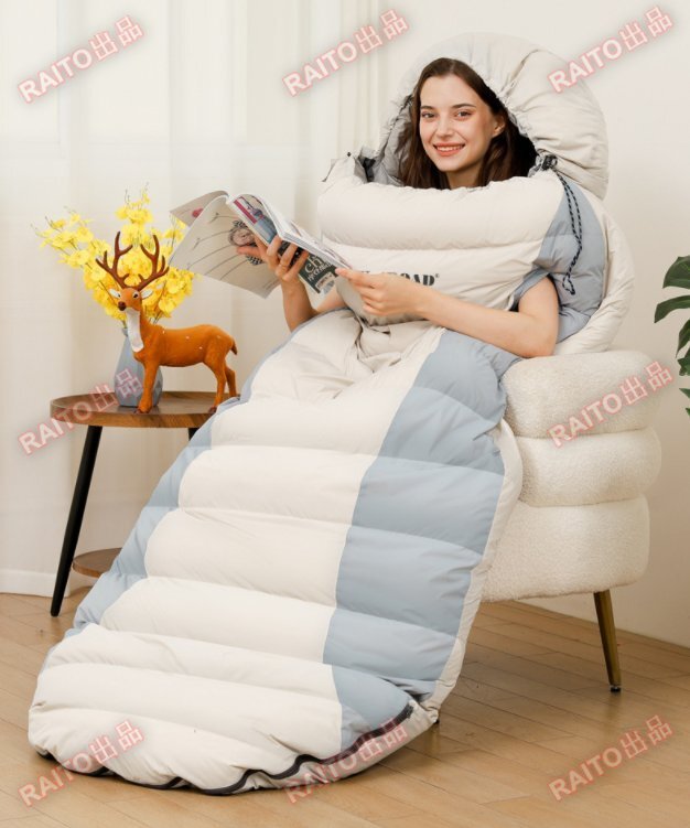  конверт type спальный мешок зимний 2.5kg Duck down -15 раз выдерживающий холод 320T водонепроницаемый обе рука ... возможность защищающий от холода уличный кемпинг упаковочный пакет есть круг мытье предотвращение бедствий альпинизм bhw0190