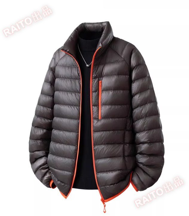 ダウンジャケット デザイナーオリジナル ダックダウン90% 防寒対策 保温 ふわふわ ソフト アウター マウンテンパーカー 冬服 軽い bhw024_画像1