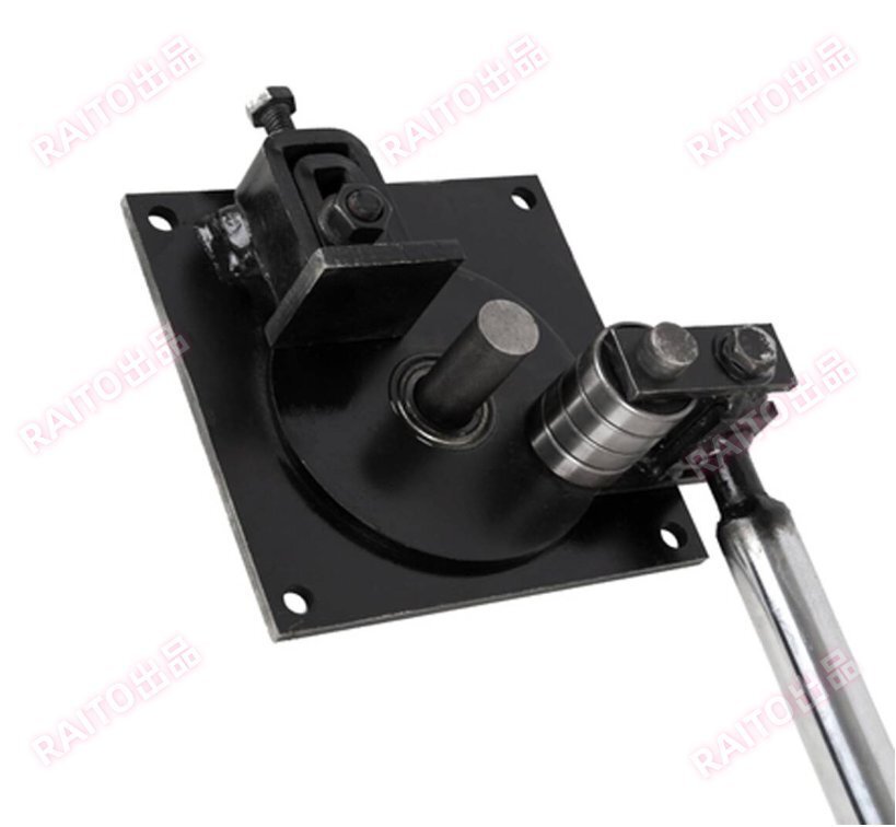 ベンダー 鉄筋曲げ機 ベアリング式 手動 丸鋼 鉄筋 ステンレス棒 平鉄 アルミ製品 (ダブルベアリング 16mm) bhw0270_画像1