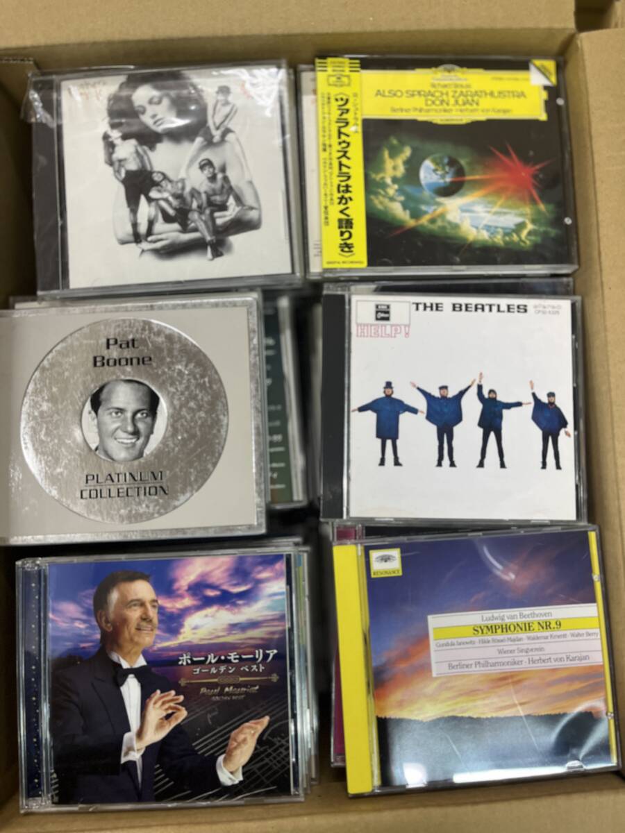 【CD01】CDまとめ売り　1箱　約100～120枚入り　洋楽 クラシックジャズ邦楽ロックなど　紙ジャケ 希少盤 等　一部地域発送不可_画像3