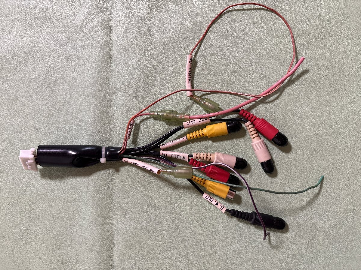 【CN-HX1000D】　パナソニック　16Ｐ電源配線+インターフェースコード+映像出力2本　動作確認済み！_画像3