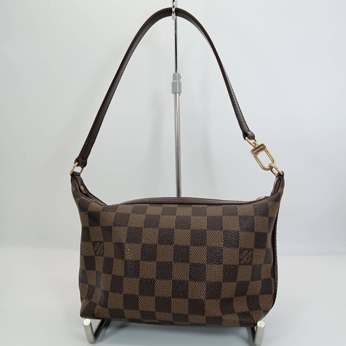 LOUIS VUITTON/ルイヴィトン/ダミエ/エベヌ/キャンバス/イロヴォPM/ショルダーバッグ/ハンドバッグ/袋付き_画像2