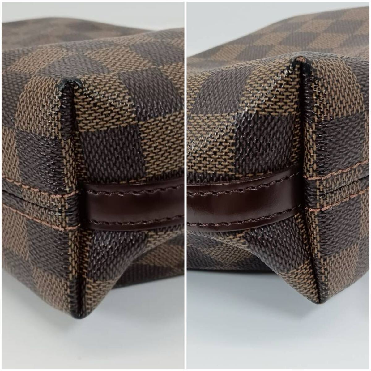 LOUIS VUITTON/ルイヴィトン/ダミエ/エベヌ/キャンバス/イロヴォPM/ショルダーバッグ/ハンドバッグ/袋付き_画像5