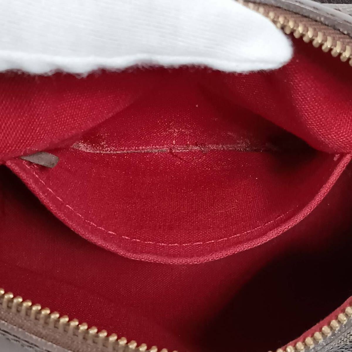 LOUIS VUITTON/ルイヴィトン/ダミエ/エベヌ/キャンバス/イロヴォPM/ショルダーバッグ/ハンドバッグ/袋付き_画像8