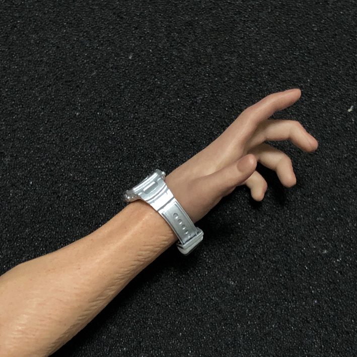 1/6 アナログ 腕時計 チプカシ風 E&S フィギュア用 (検 DAMTOYS 時計 ホットトイズ TBleague easy&simple DID フィギュア_画像5