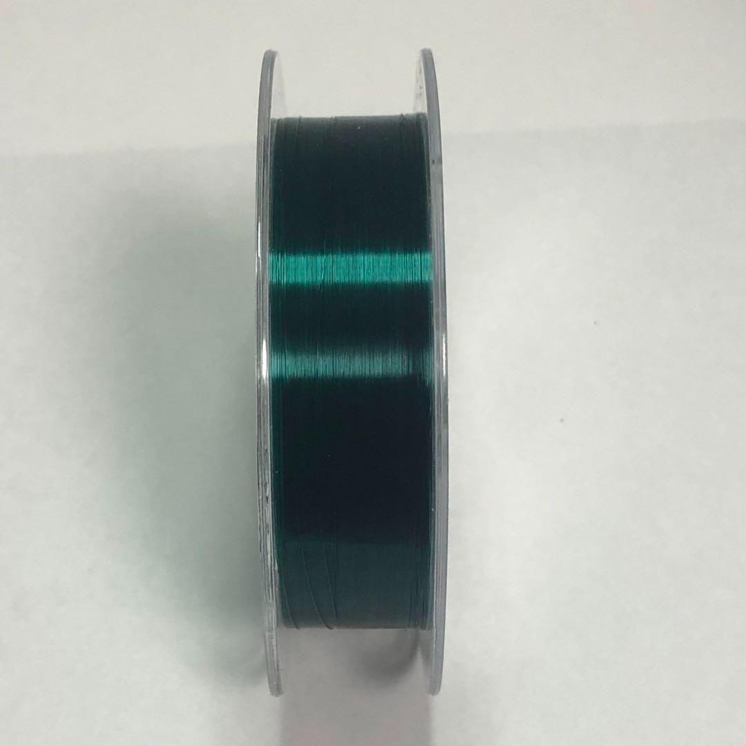 ナイロン フィッシング ライン 0.8号 100m 1個 黒緑 釣糸 道糸_画像3