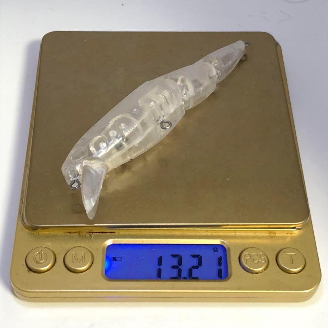 ジョイント ミノー ルアー 13.2g 10.5cm 2個 無塗装_画像5