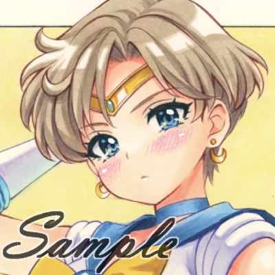  такой же человек * ручные иллюстрации * Прекрасная воительница Сейлор Мун * sailor ulans* Tenno. ..* автограф * исходная картина *