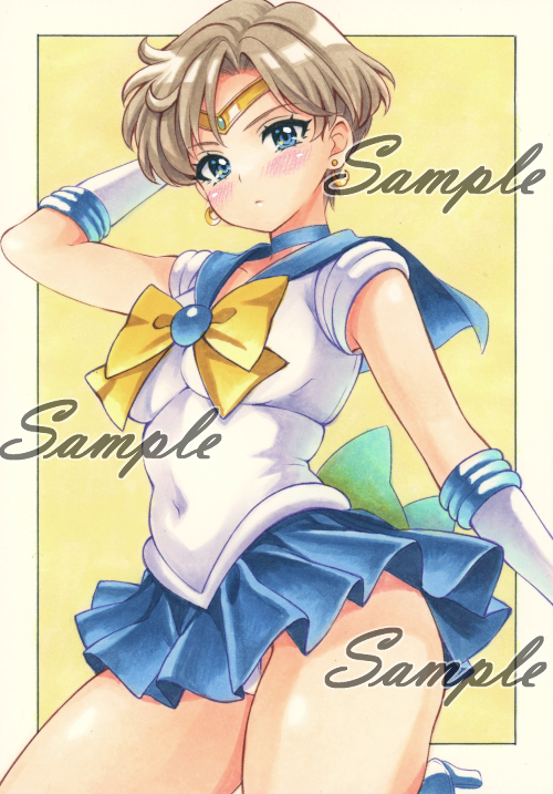  такой же человек * ручные иллюстрации * Прекрасная воительница Сейлор Мун * sailor ulans* Tenno. ..* автограф * исходная картина *
