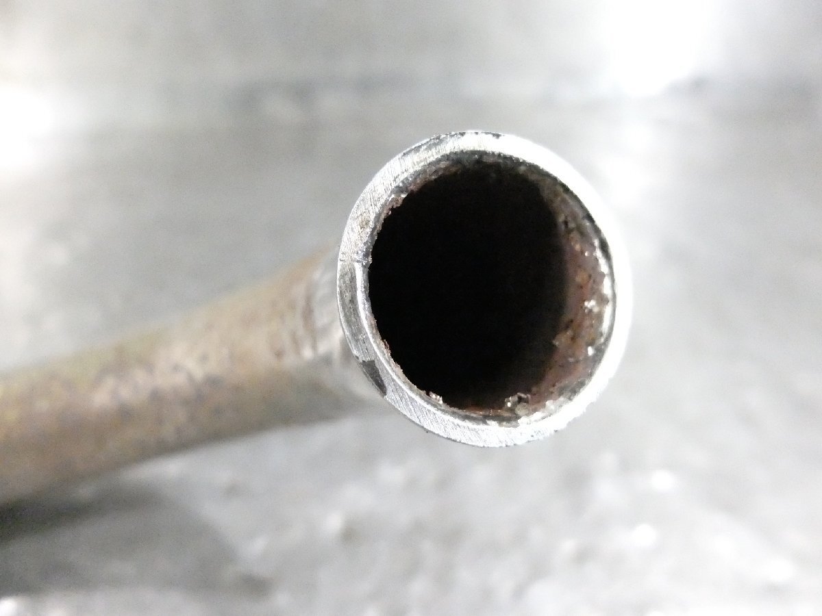 11)カワサキ メグロ250SG SG-057** エキパイ【100】_画像4