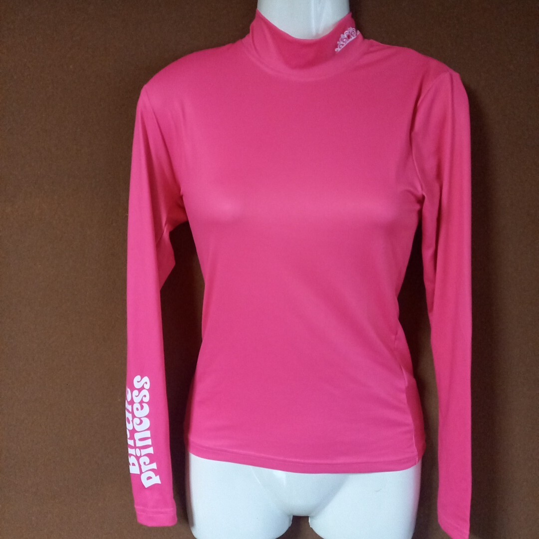 バーディーハント　ゴルフ　レディース　ハイネックシャツ　サイズS Birdie hunt ストレッチ　UVカット　新品未使用_画像1
