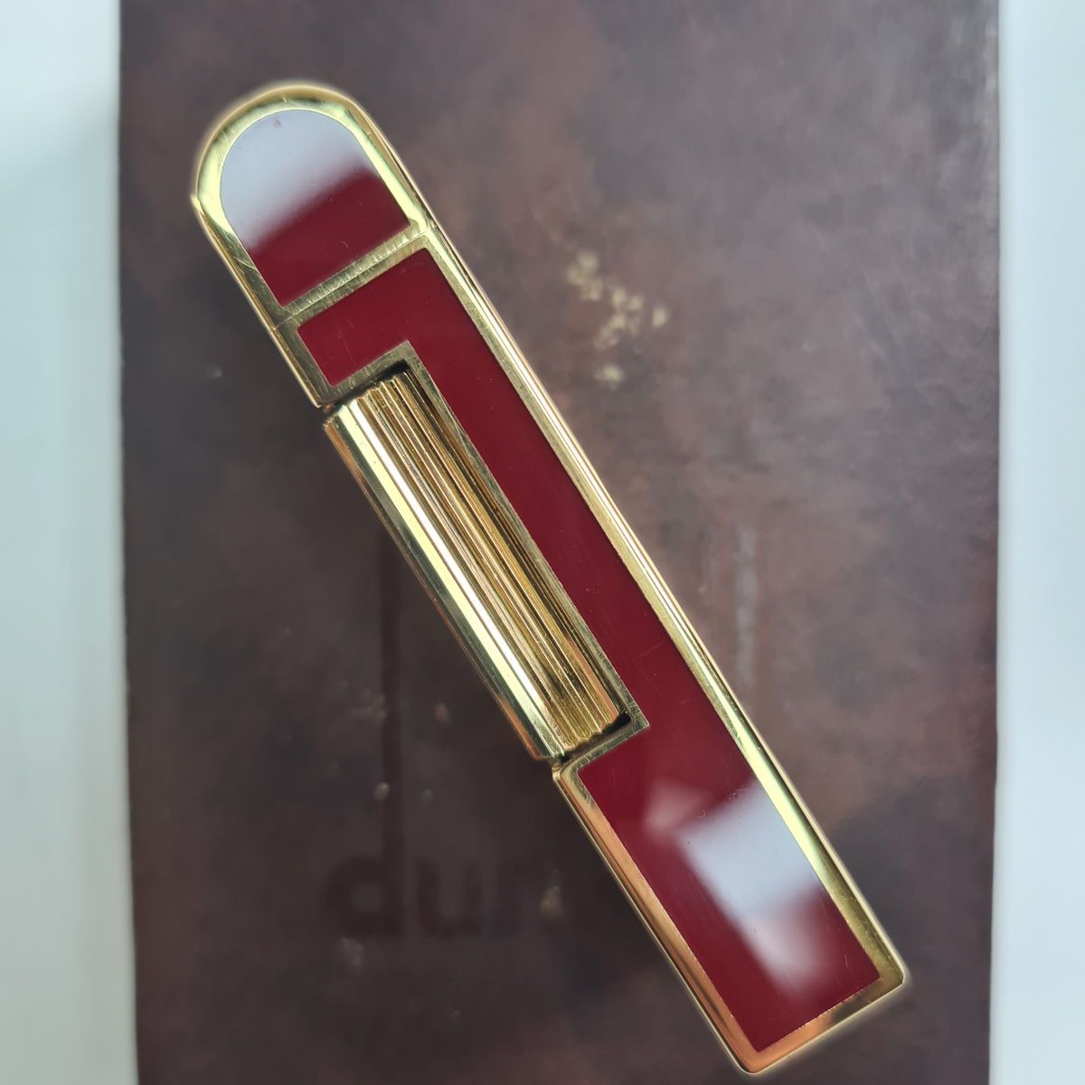 (29529)★１円スタート★Dunhill★ダンヒル★ガスライター★サイドローラー★ゴールド★着火未確認★_画像5