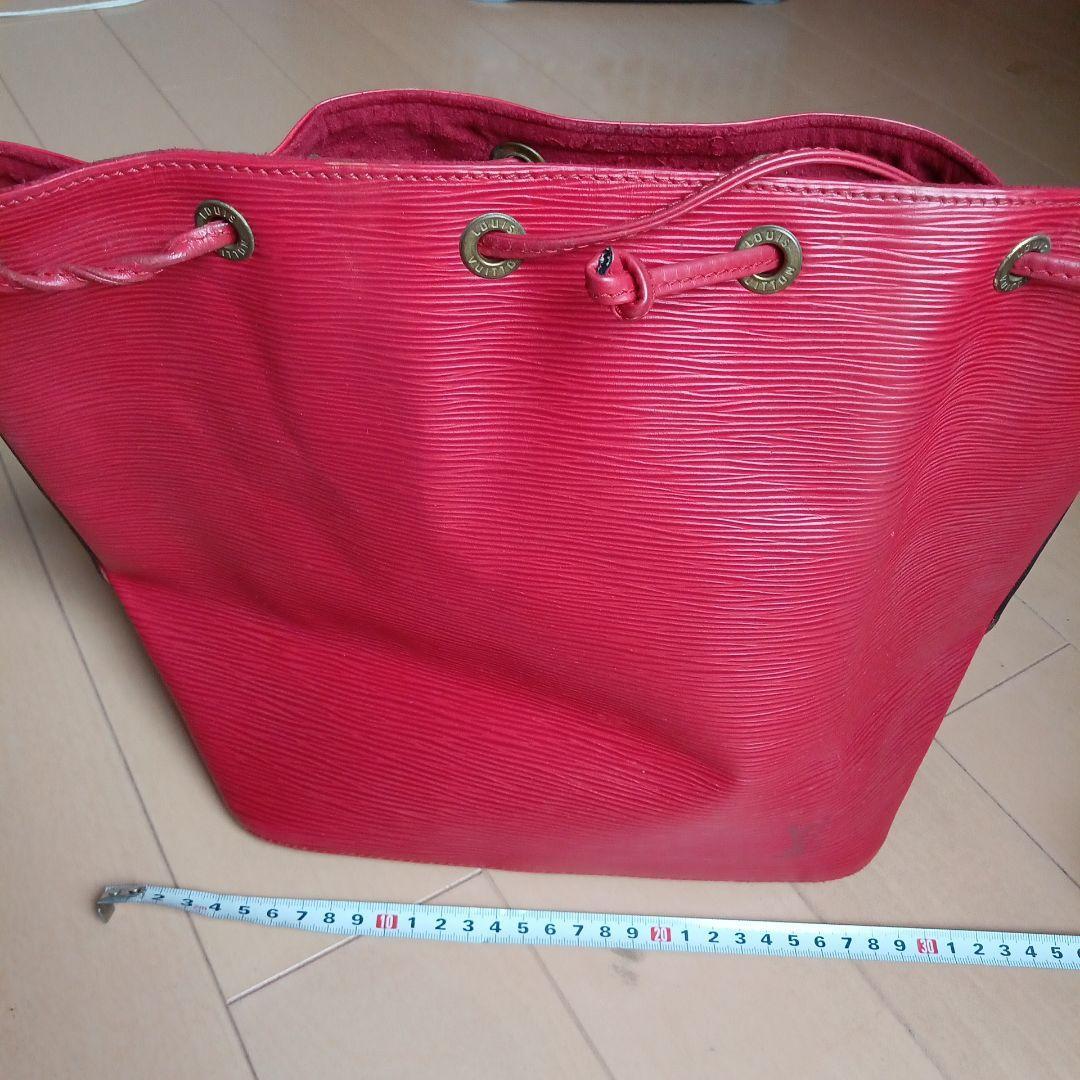 Louis Vuitton エピレザー トートバッグ 赤 ルイ・ヴィトン LOUIS VUITTON_画像1