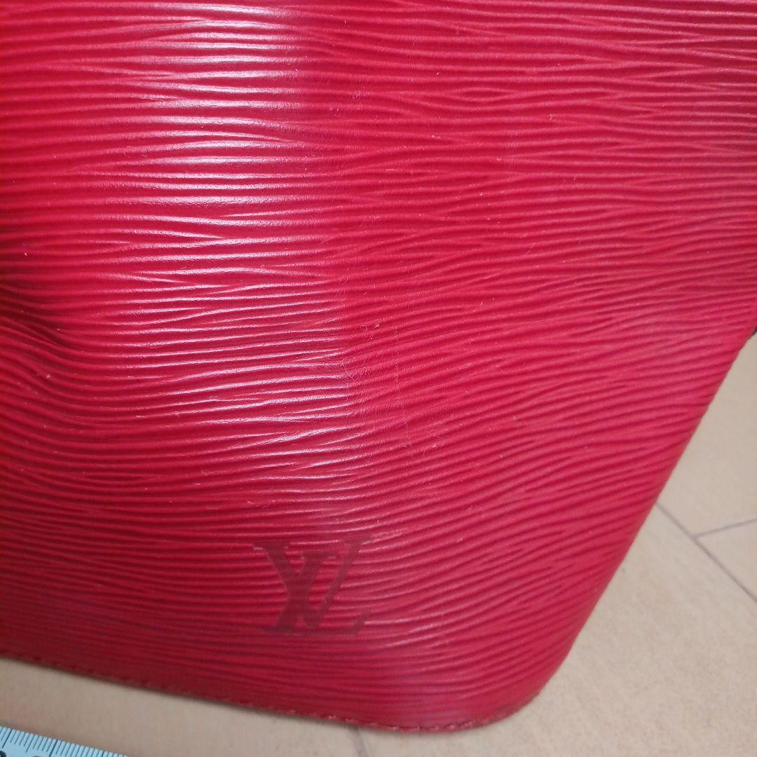 Louis Vuitton エピレザー トートバッグ 赤 ルイ・ヴィトン LOUIS VUITTON_画像2