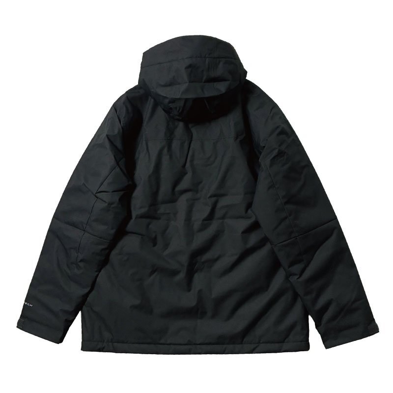 新品 送料無料 Columbia コロンビア ハイクバウンドII 中綿ジャケット アウター 防水透湿 熱反射保温搭載 防寒 XL LL ブラック 黒_画像3