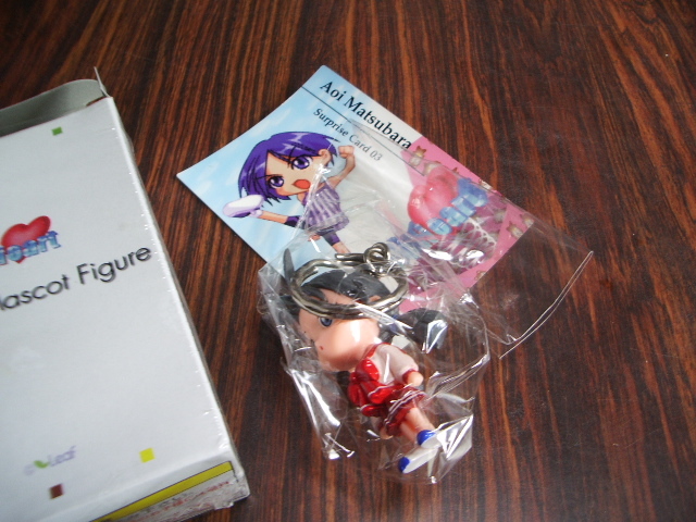トゥハート　トレーディングマスコットフィギュア　雛山理緒　　カード付き_画像1