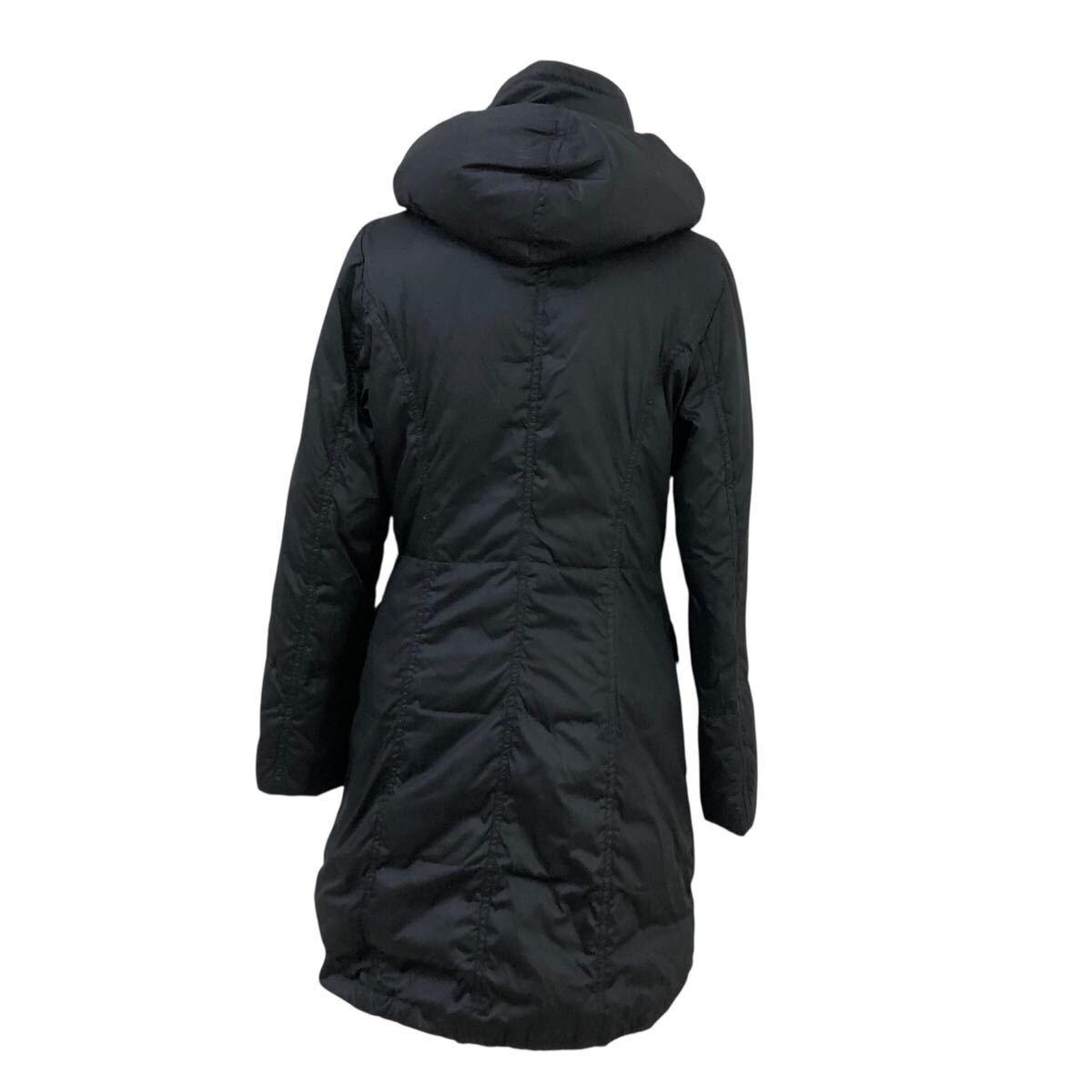 11D659-80 COUP DE CHANCE クードシャンス 長袖 ジップアップ ダウンコート アウター 上着 羽織り トップス ブラック レディース 34_画像5