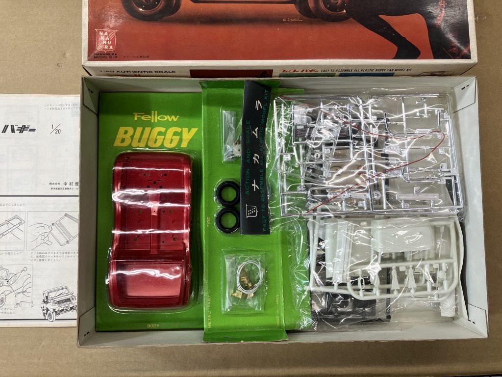 ダイハツ フェロー バギー 1/20 未開封 中村 絶版モデル_画像2
