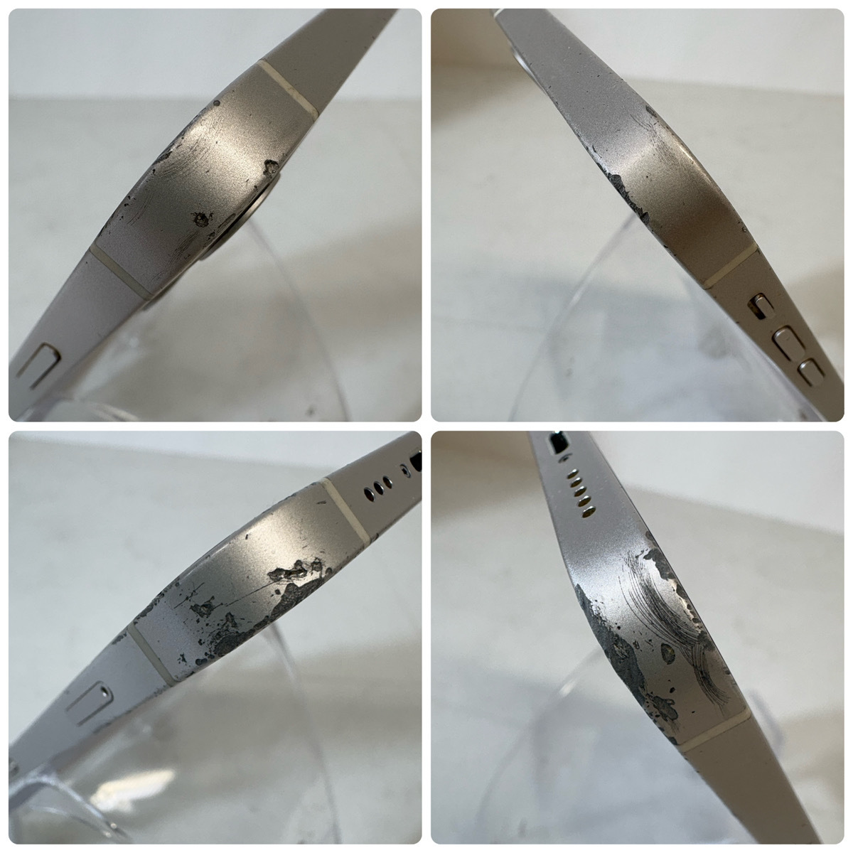 11814-064*1 иен ~iPhone12/64GB/ ограничение использования 0/SIM свободный / аккумулятор 78%/MGHP3J/A/ белый / iPhone / жидкокристаллический экран трещина иметь / первый период . settled *