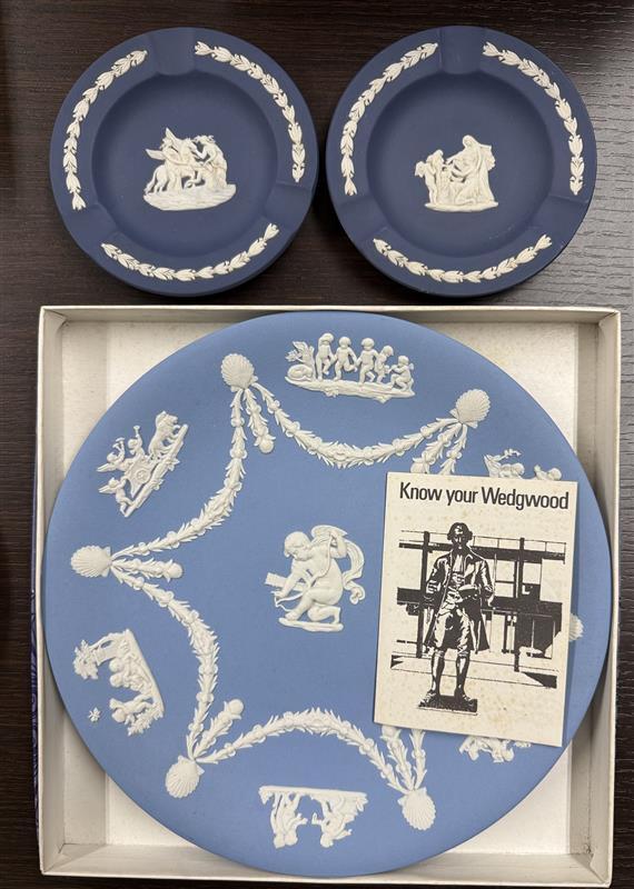 #4128A 和洋折衷置物おまとめ8点 飾り皿 オルゴール付小物入れ 南部鉄器鉄瓶 写真立て ガラス工芸品 現状品 中古品 長期保管品_画像2