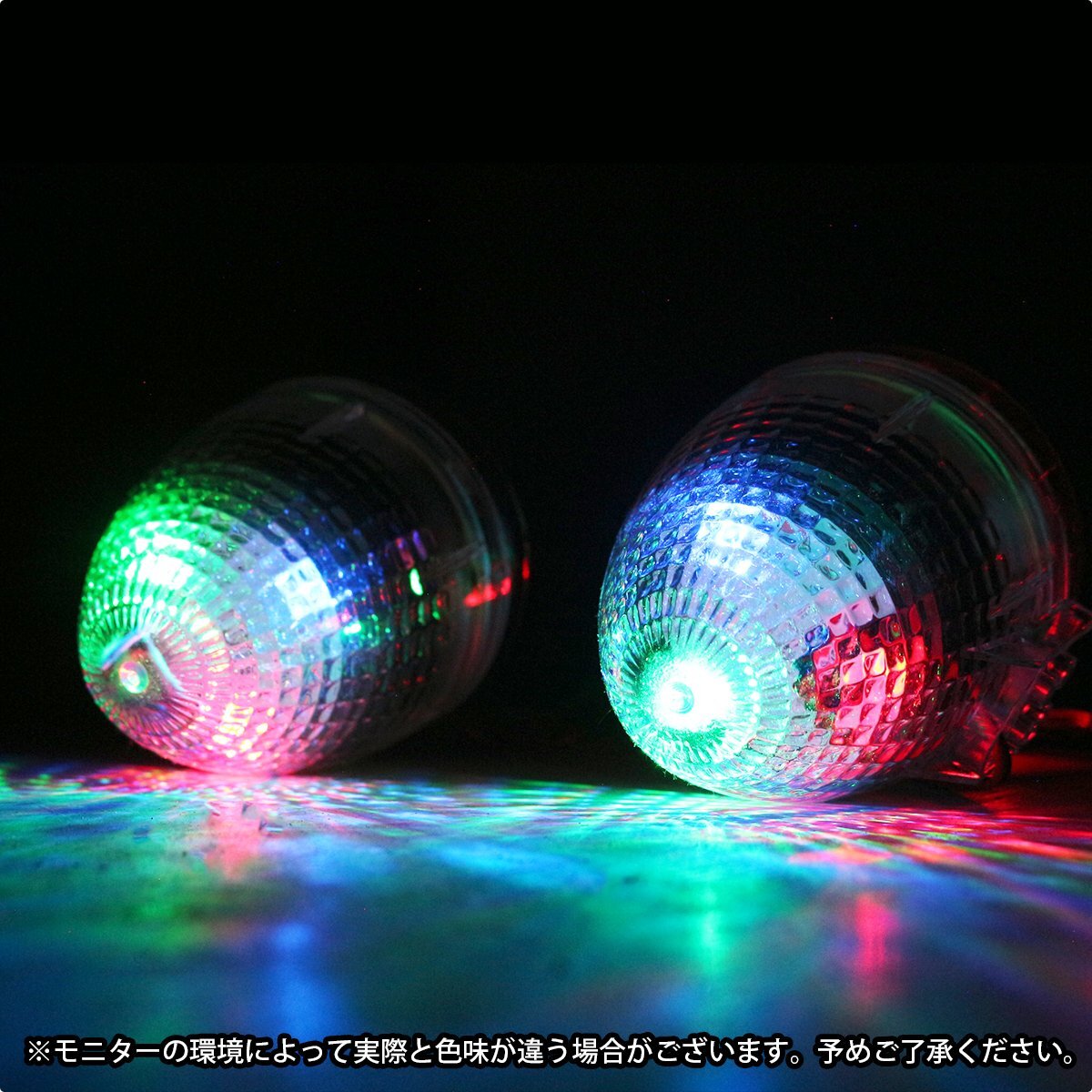 バイク用 スピーカー セキュリティー付き MP3プレーヤー LED クリア レッド/グリーン/ブルー点灯 アンプ 12V 防犯ブザー 盗難_画像3