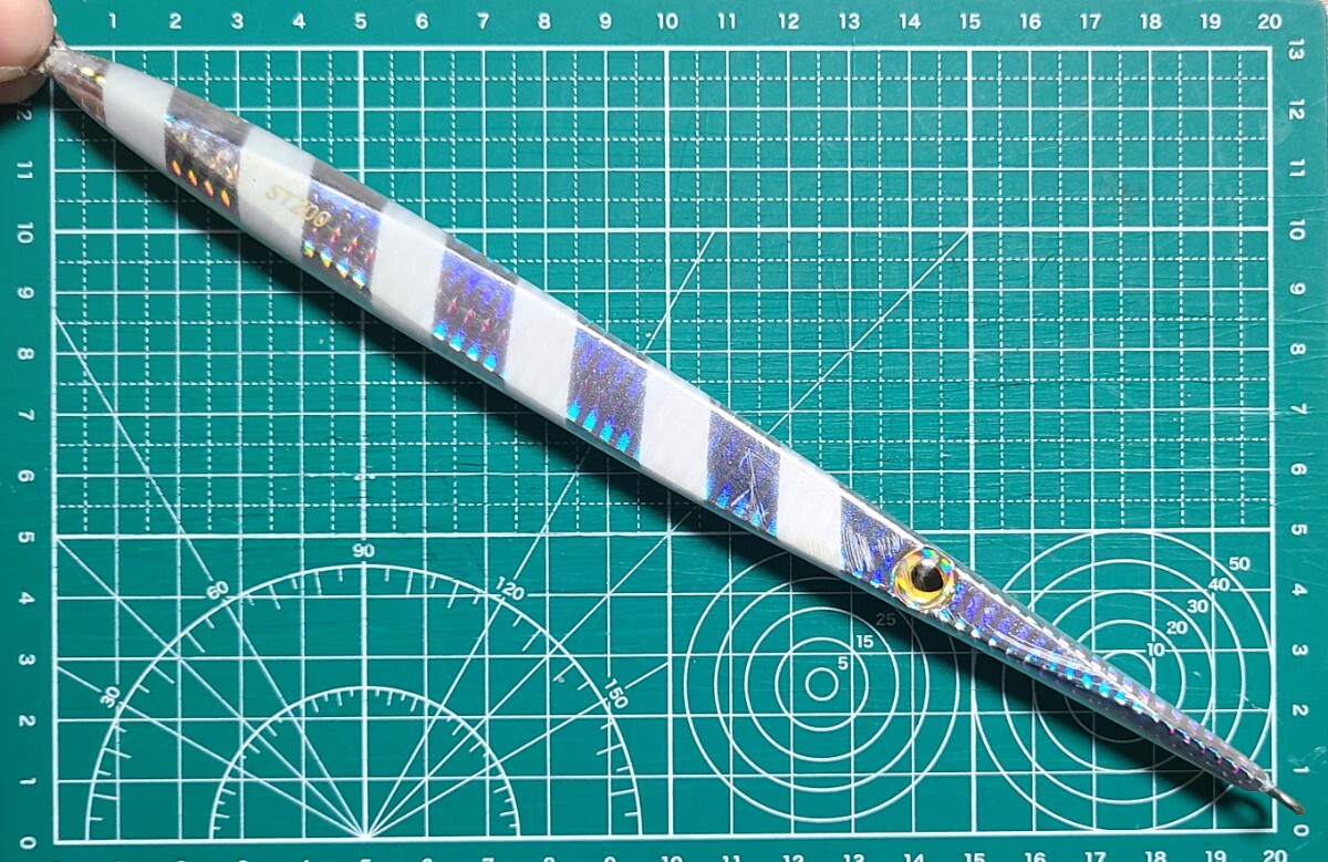 【1回使用品】SMITH スミス　サイドスラスター 200 ST200 SIDE THRUSTER 200 ヒラマサ キハダ ビンチョウマグロ　マグロ　タチウオパターン_画像2