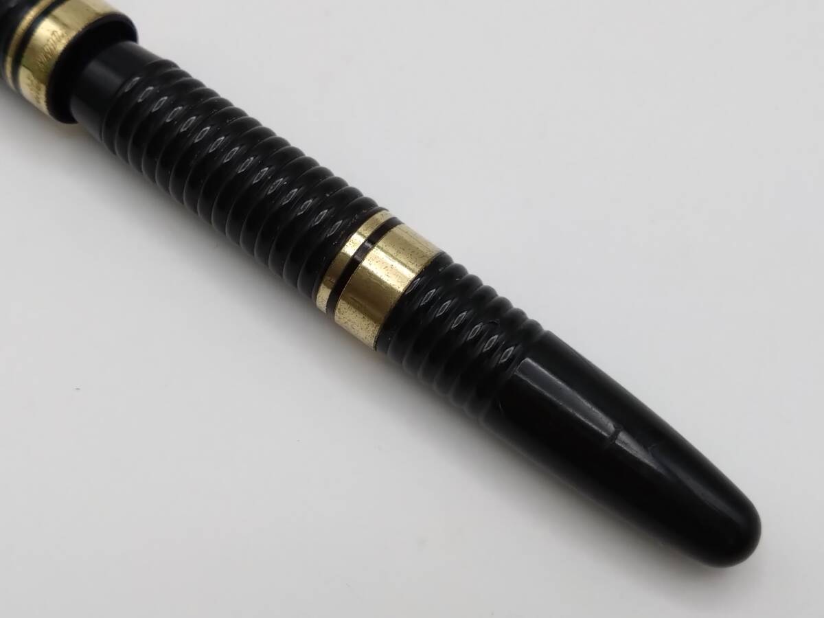 Platinum プラチナ 3776 ギャザード 14K 太 万年筆 ジャンク 002_画像5