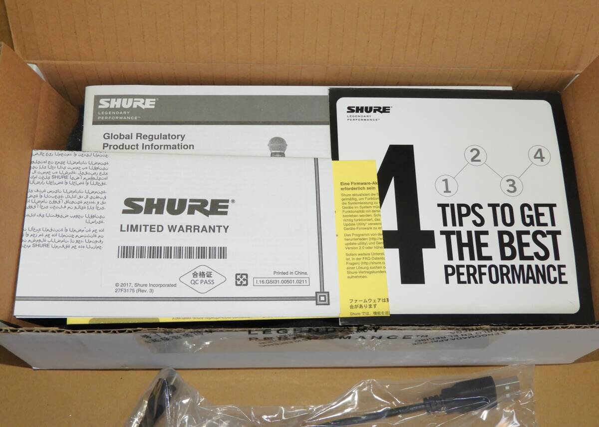  внутренний стандартный SHURE Sure GLX-D переносной type радиопередатчик GLXD2/B87A 2.4GHz беспроводной микрофон почти не использовался товар No.2 наличие последний 