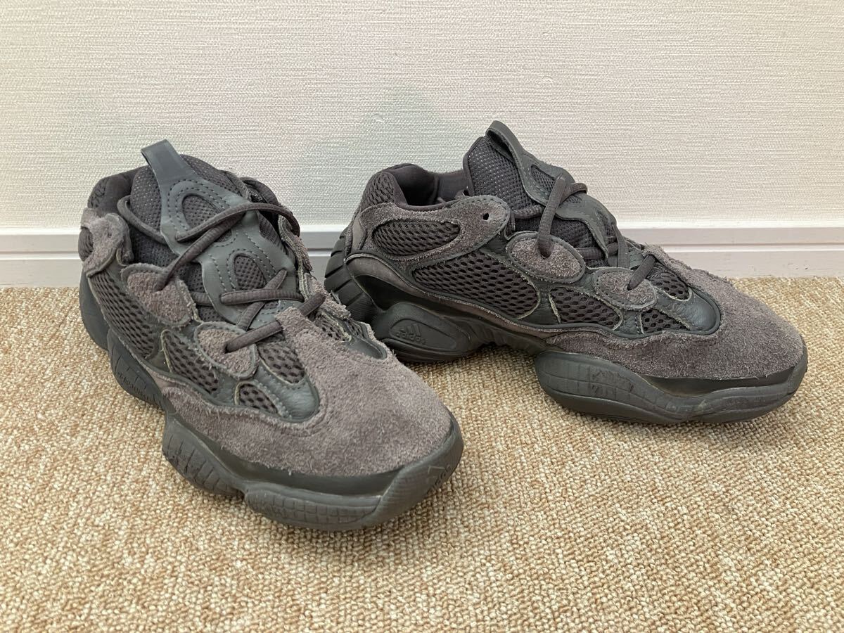 J204☆送料無料☆US6.5 24.5cm『F36640』adidas YEEZY 500 アディダス イージー 500 UTILITY BLACK ユーティリティブラック_画像1