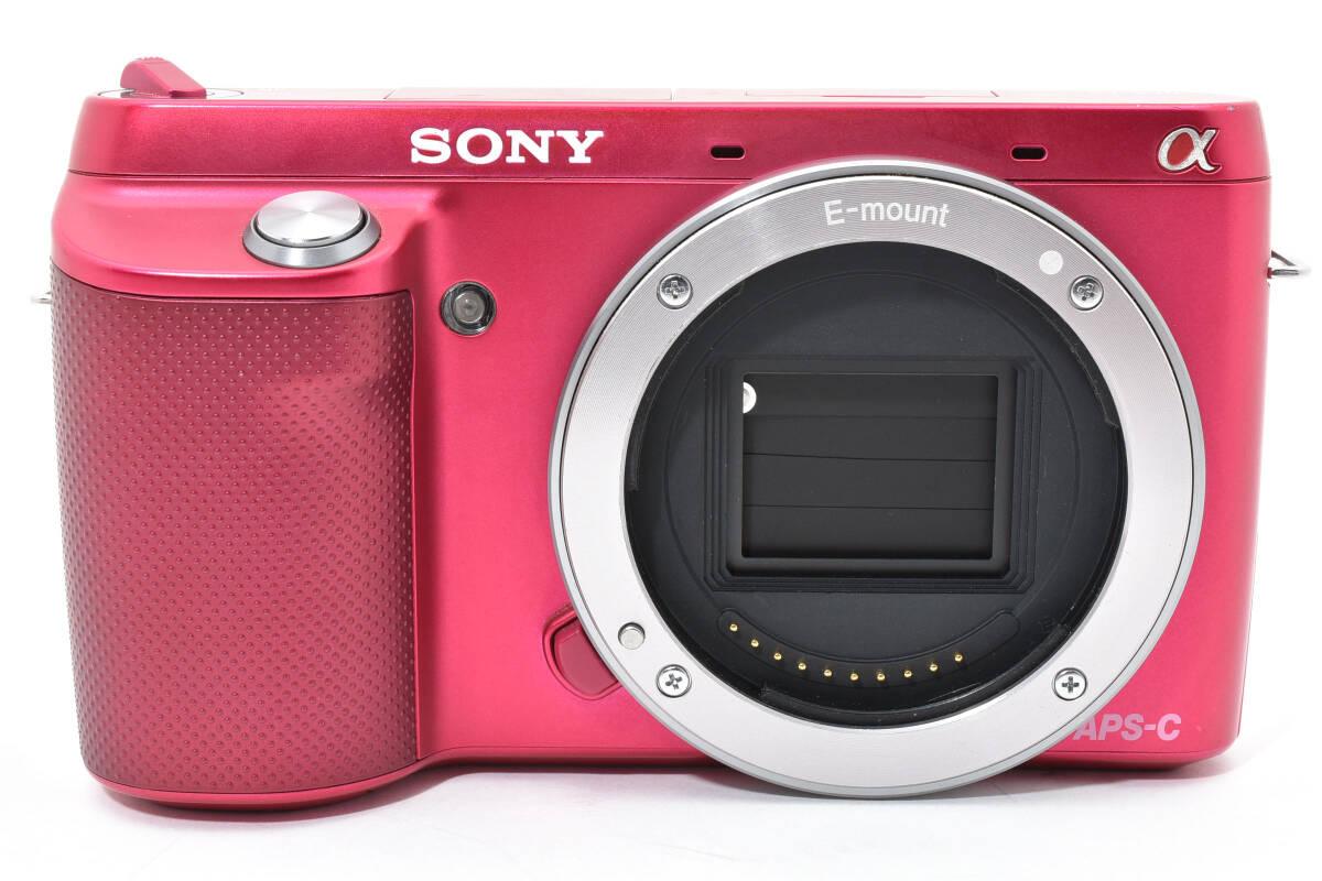 SONY Sony α NEX-F3 розовый беззеркальный однообъективный [ текущее состояние товар ] #2663779