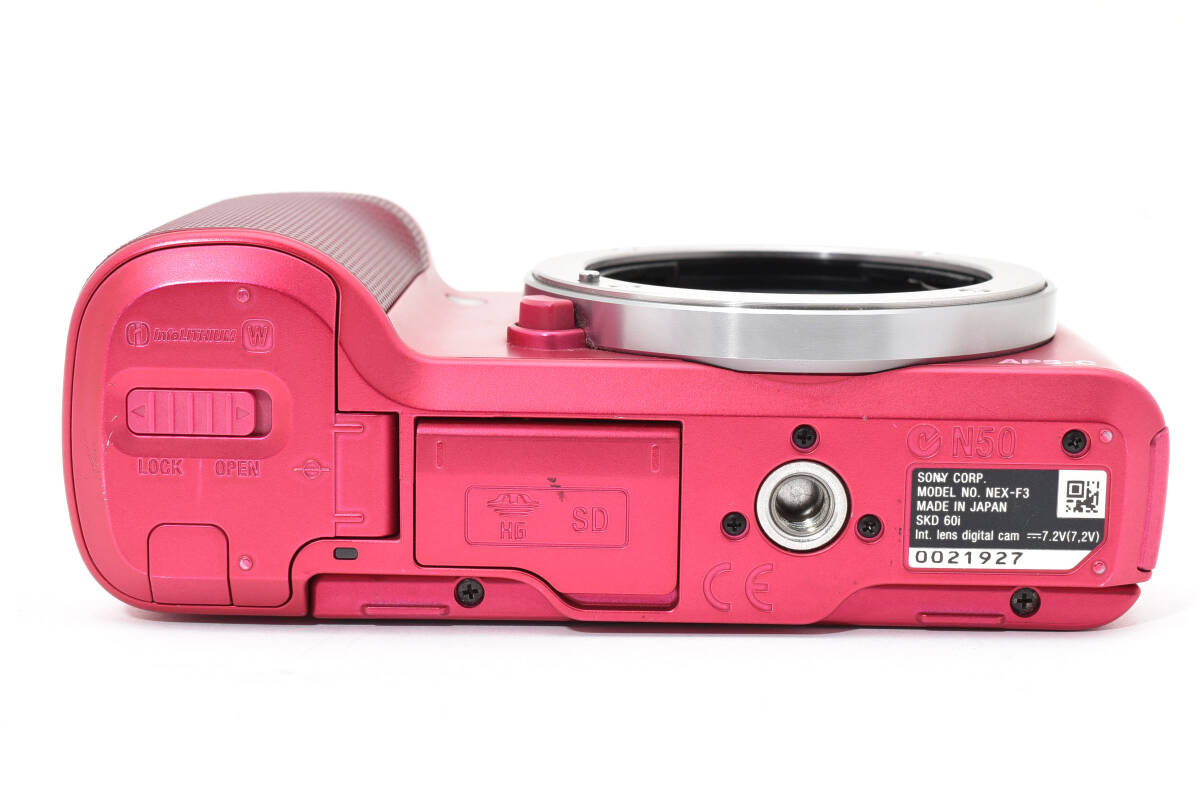 SONY Sony α NEX-F3 розовый беззеркальный однообъективный [ текущее состояние товар ] #2663779