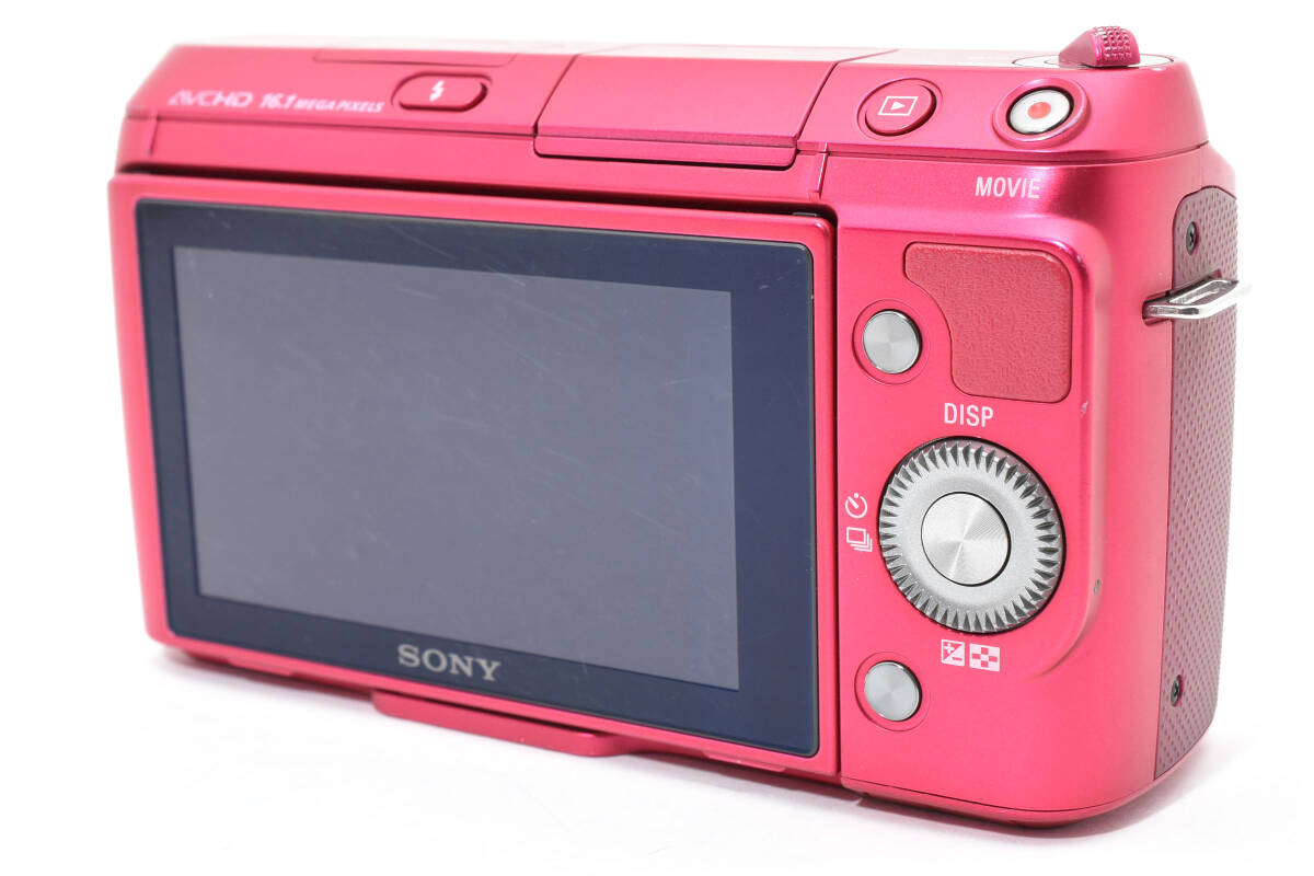 SONY Sony α NEX-F3 розовый беззеркальный однообъективный [ текущее состояние товар ] #2663779