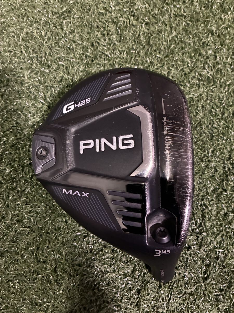 G425 MAX 3W フェアウェイウッド ピン PING ヘッド+カバー付き_画像2