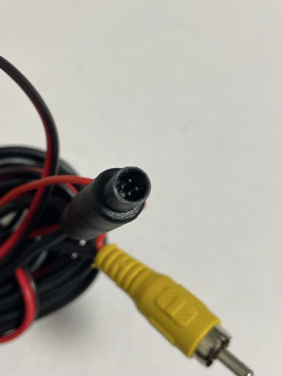 車載バックカメラ 金属製 高画質 12V 極小 広角　NTSC 出力170°正像 鏡像 暗視 防水 ガイドラインあり シルバー_画像6