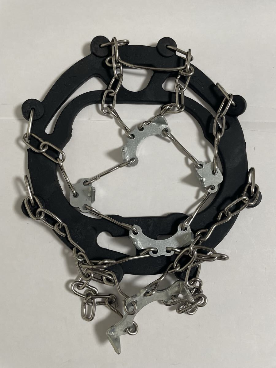 アイゼン チェーンスパイク 簡単装着 登山 左右２個セット_画像3