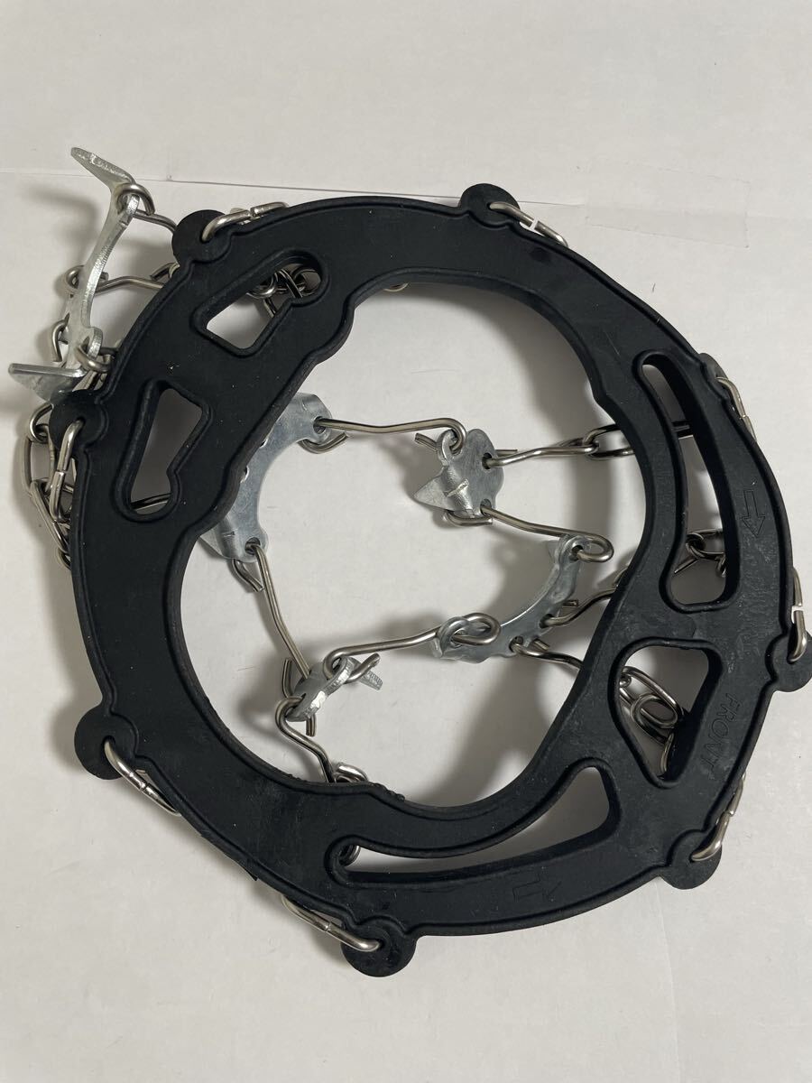 アイゼン チェーンスパイク 簡単装着 登山 左右２個セット_画像4