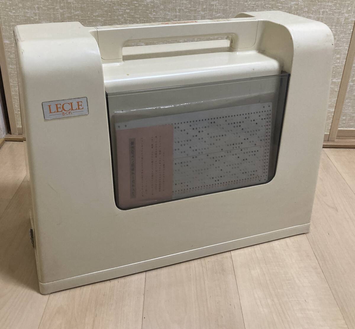 [長期保管品]SILVER LECLE(ルクレ) MK-70 折りたたみ式編み機_画像7