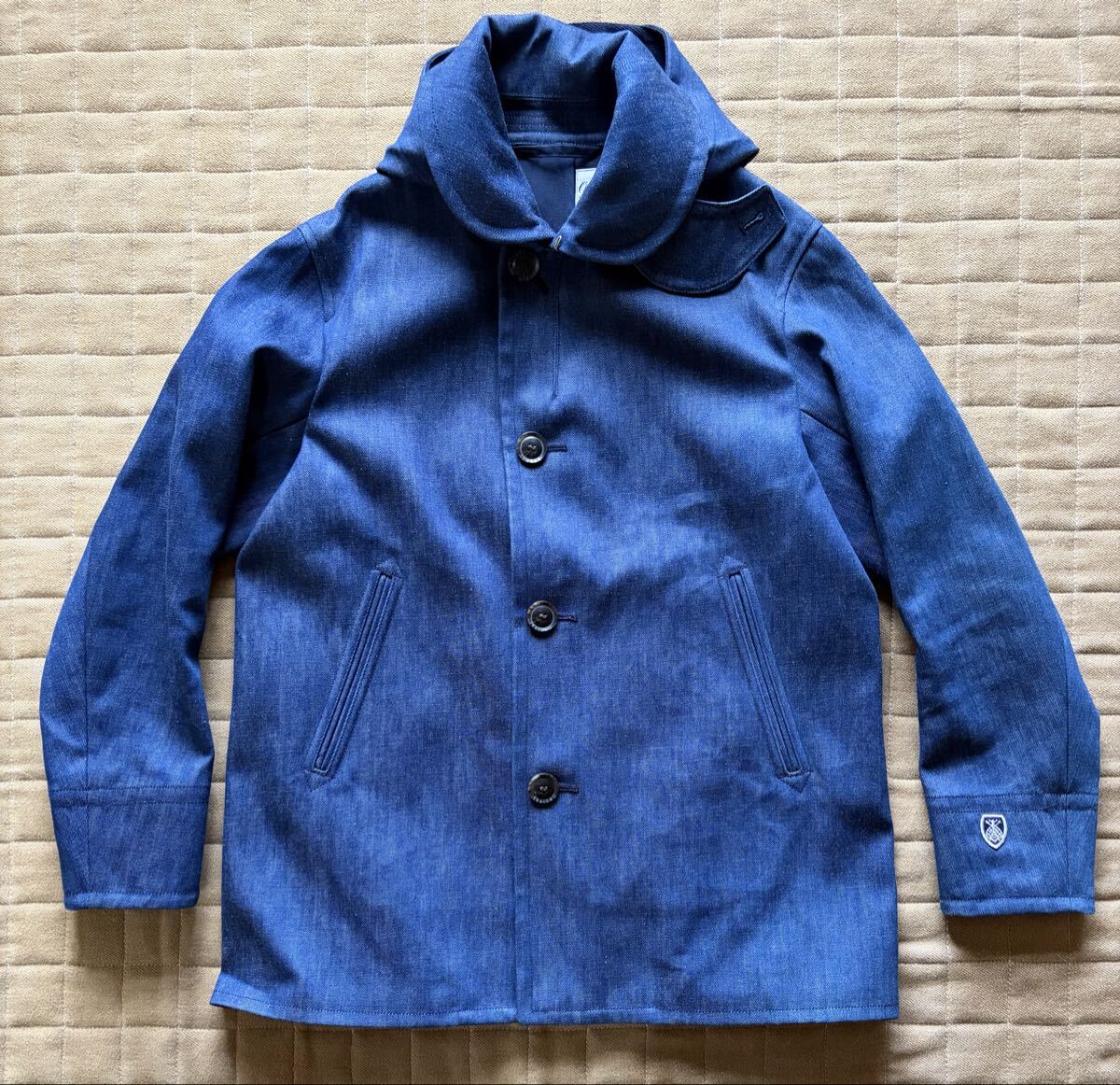 希少新品同様　ORCIVAL/オーシバル/RC-8435DBD デニムジャケット　サイズ2_画像9