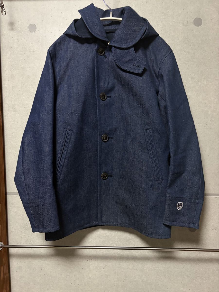 希少新品同様　ORCIVAL/オーシバル/RC-8435DBD デニムジャケット　サイズ2_画像1