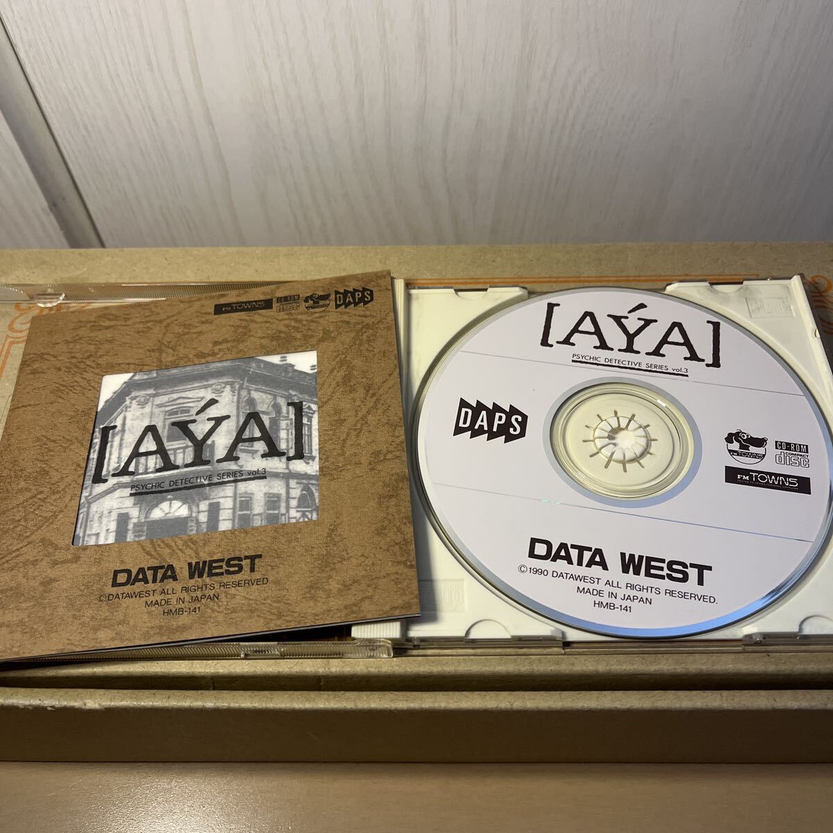 起動確認済み FMタウンズ 「AYA」 データウエスト DATAWEST FM TOWNS FMTOWNS FMT サイキックディテクティブシリーズ アヤ DAPS 動画_画像1